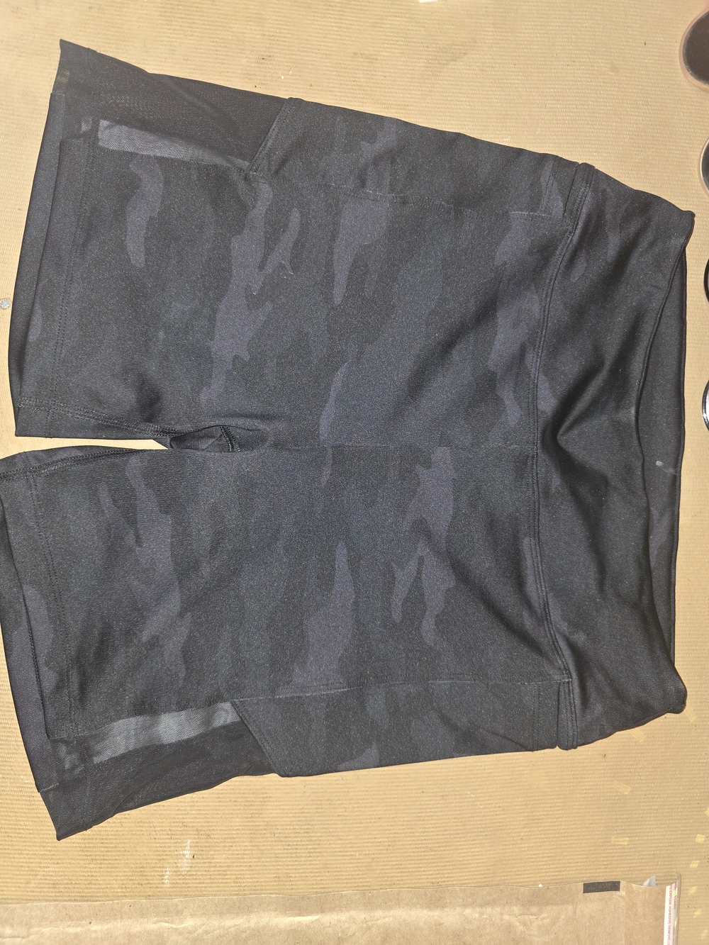PINK Victoria's Secret Black Camo Athletic Shorts